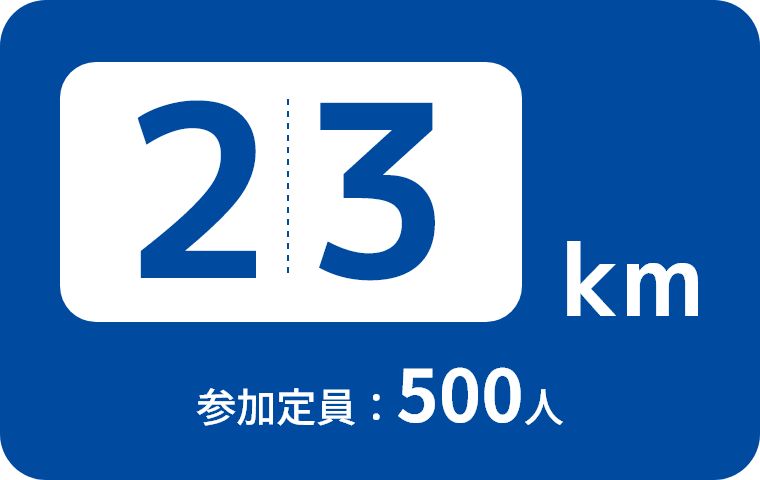 23km 参加定員500人