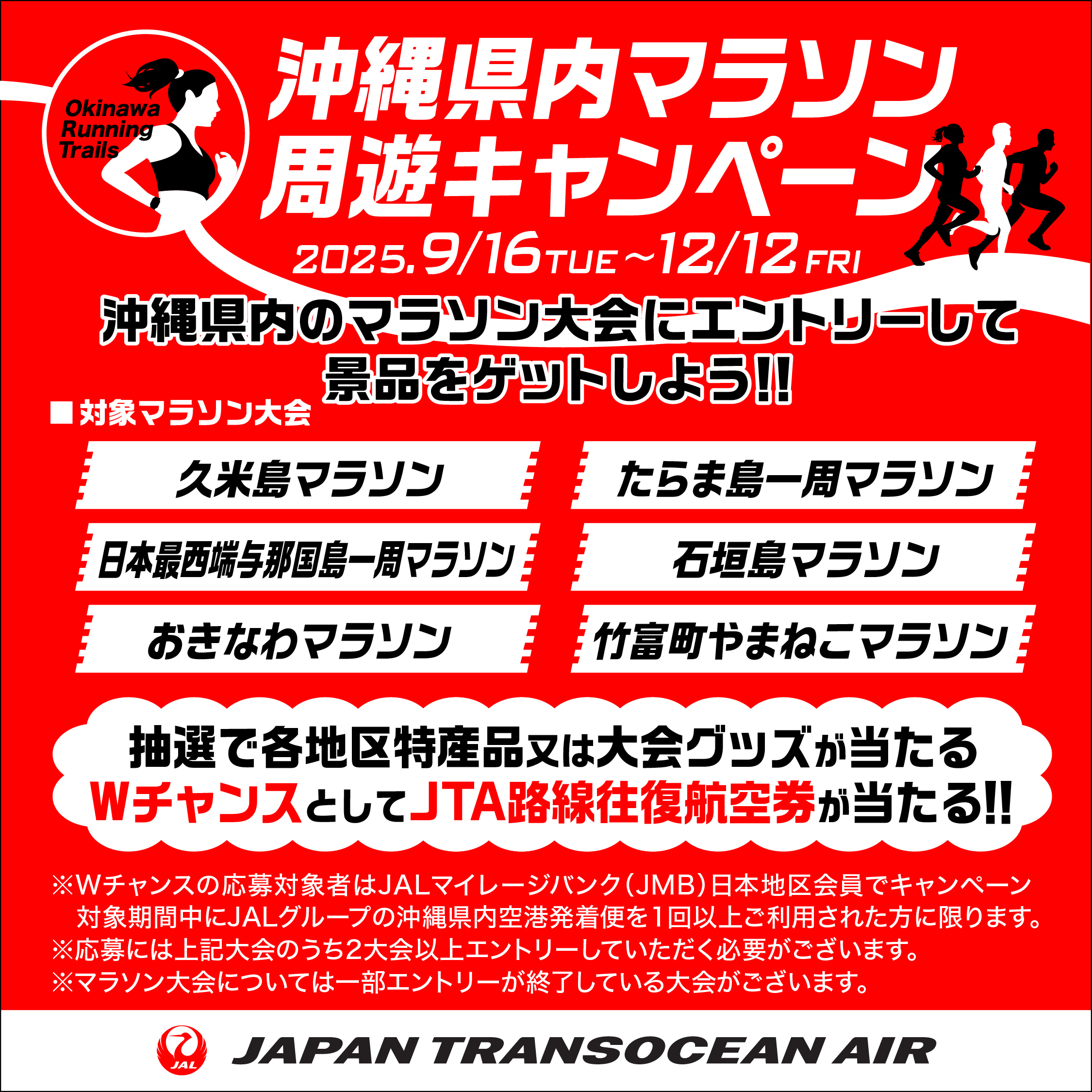 沖縄県内マラソン周遊キャンペーン