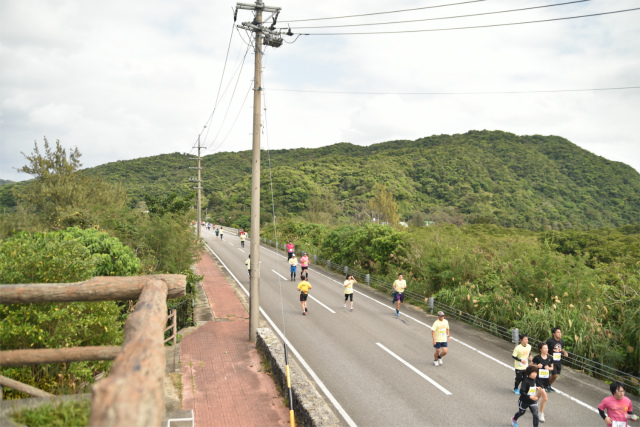 第27回竹富町やまねこマラソン大会の様子