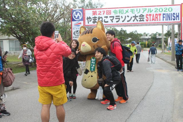 第27回竹富町やまねこマラソン大会の様子