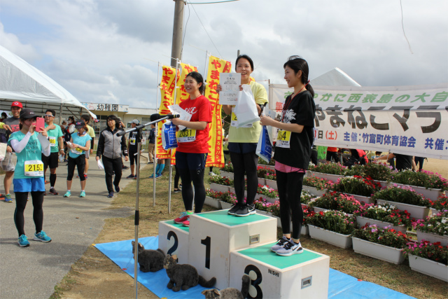 第27回竹富町やまねこマラソン大会の様子