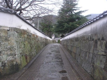 昔の城下町の名残として、厳原市街のあちこちに武家屋敷の跡が残っています。